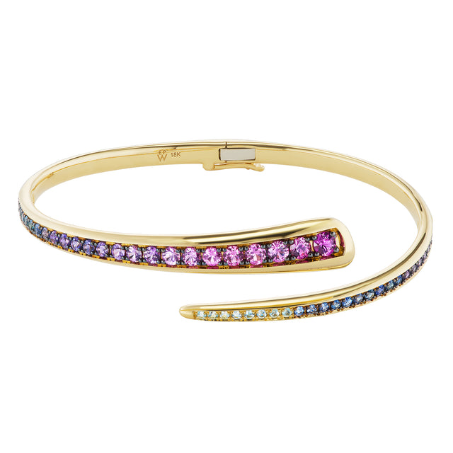 Sapphire and Apatite Bracelet