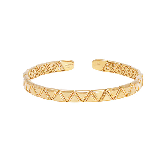 Triangolini Bangle - Medium - Main Img