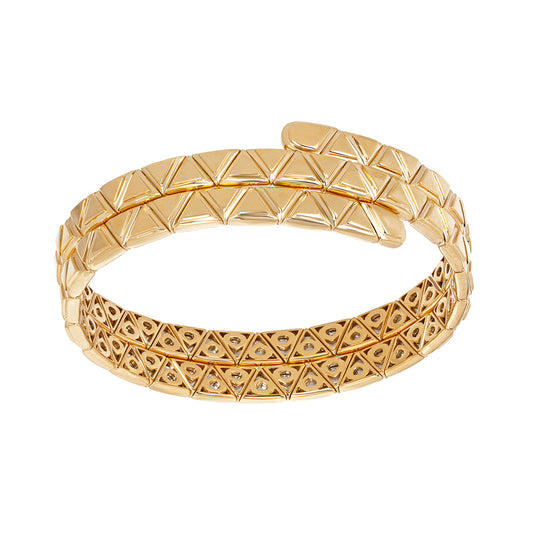 Small Triangolini Triple Bangle