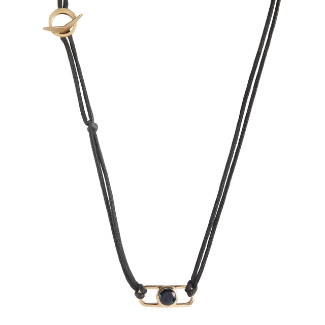 Blue Sapphire Talon Eye Bracelet
