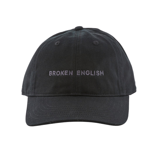 Black Embroidered Hat - Main Img