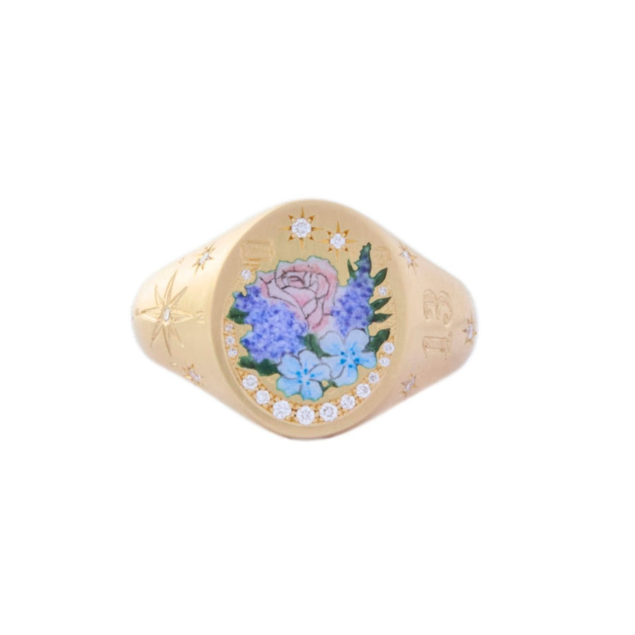 Cece Wildflower Wanderer Ring - Rings - Broken English Jewelry