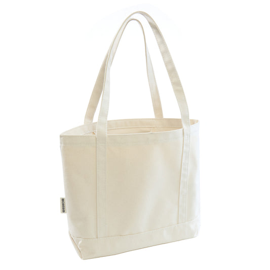 Creme Cotton Tote Bag - Main Img