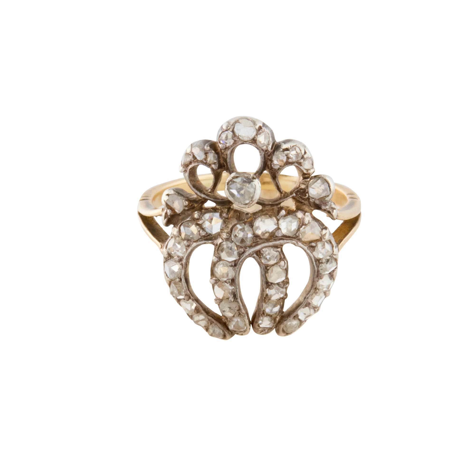 Double Horse Shoe Ring