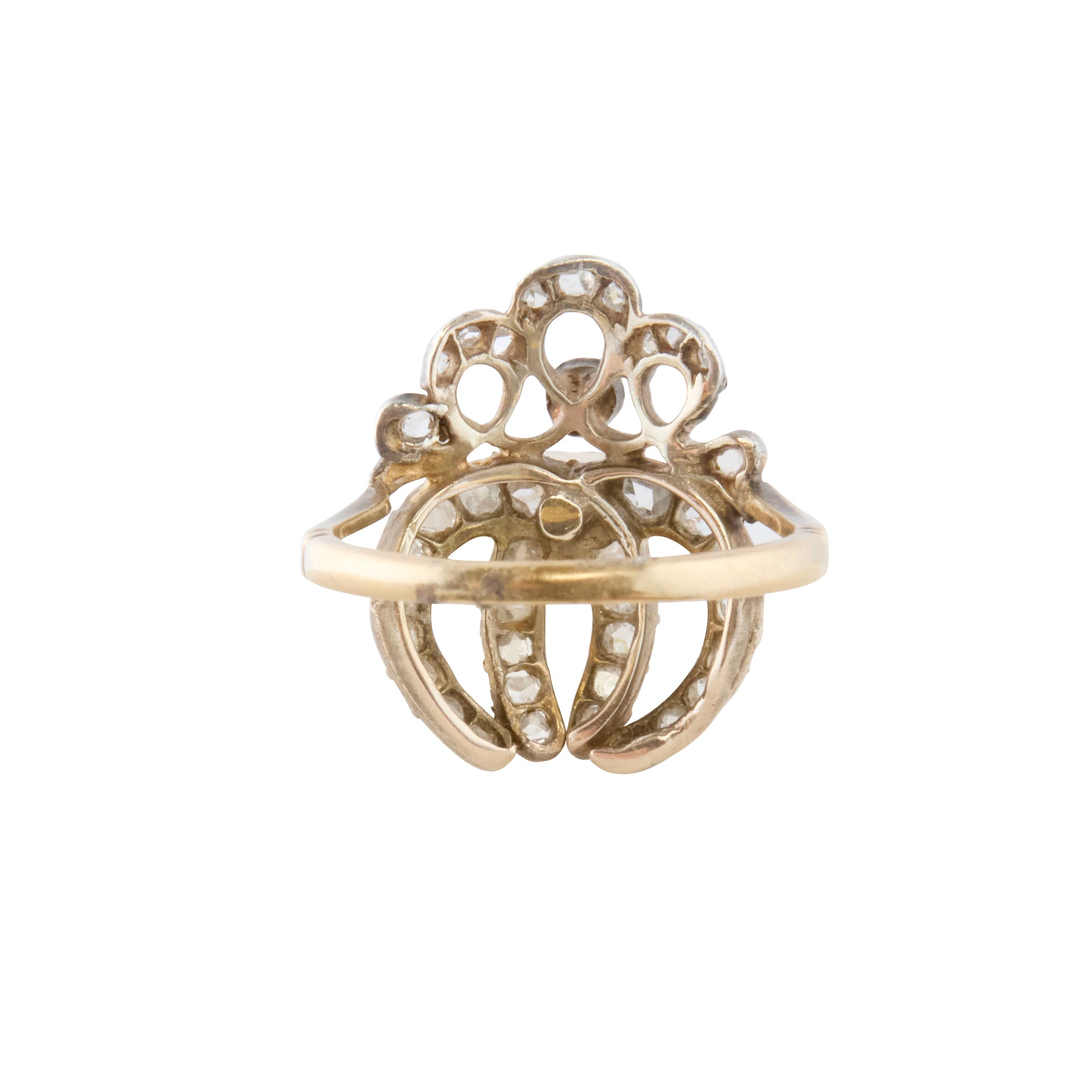 Double Horse Shoe Ring