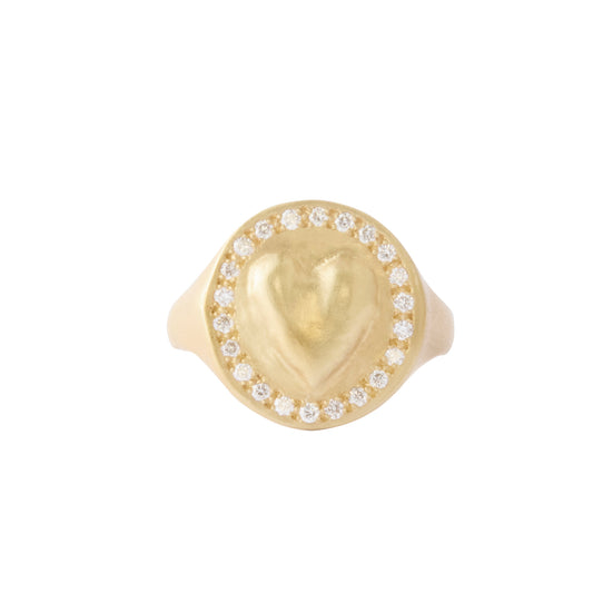 Coin Heart Ring - Main Img