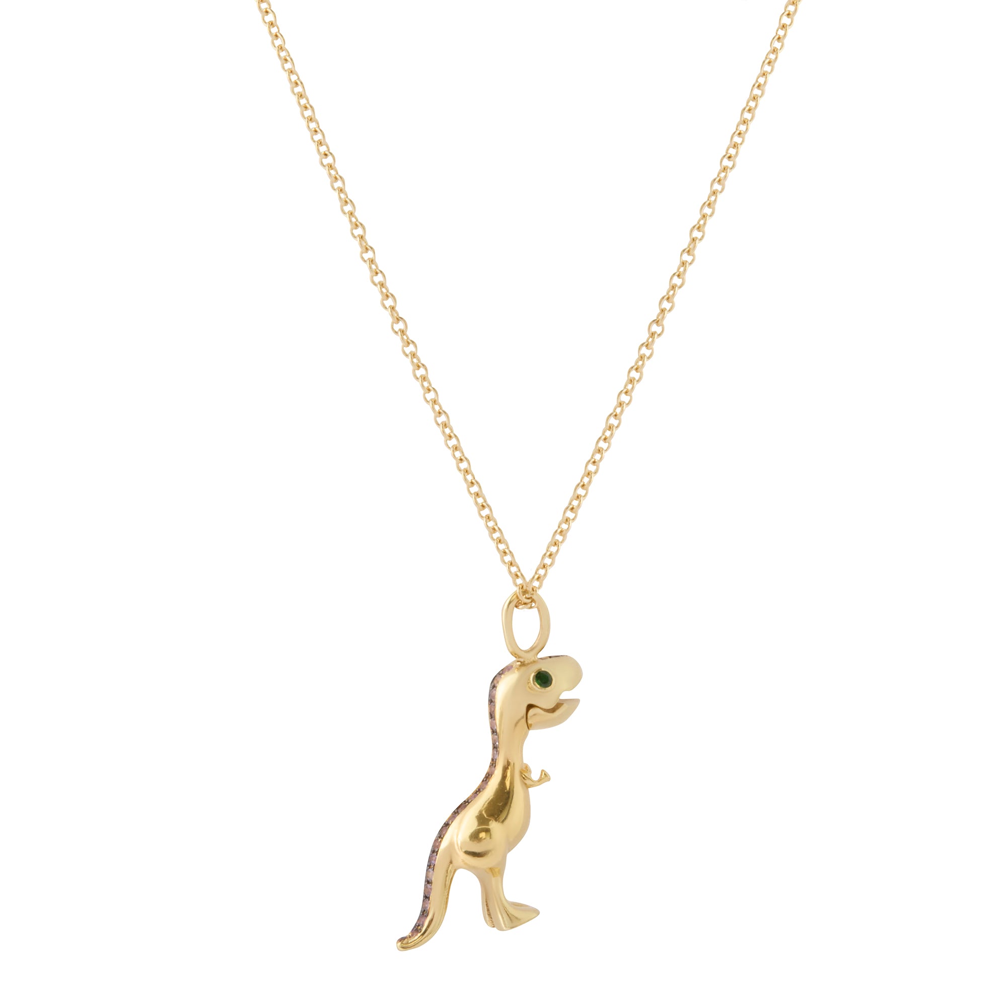 T-Rex Pendant Necklace