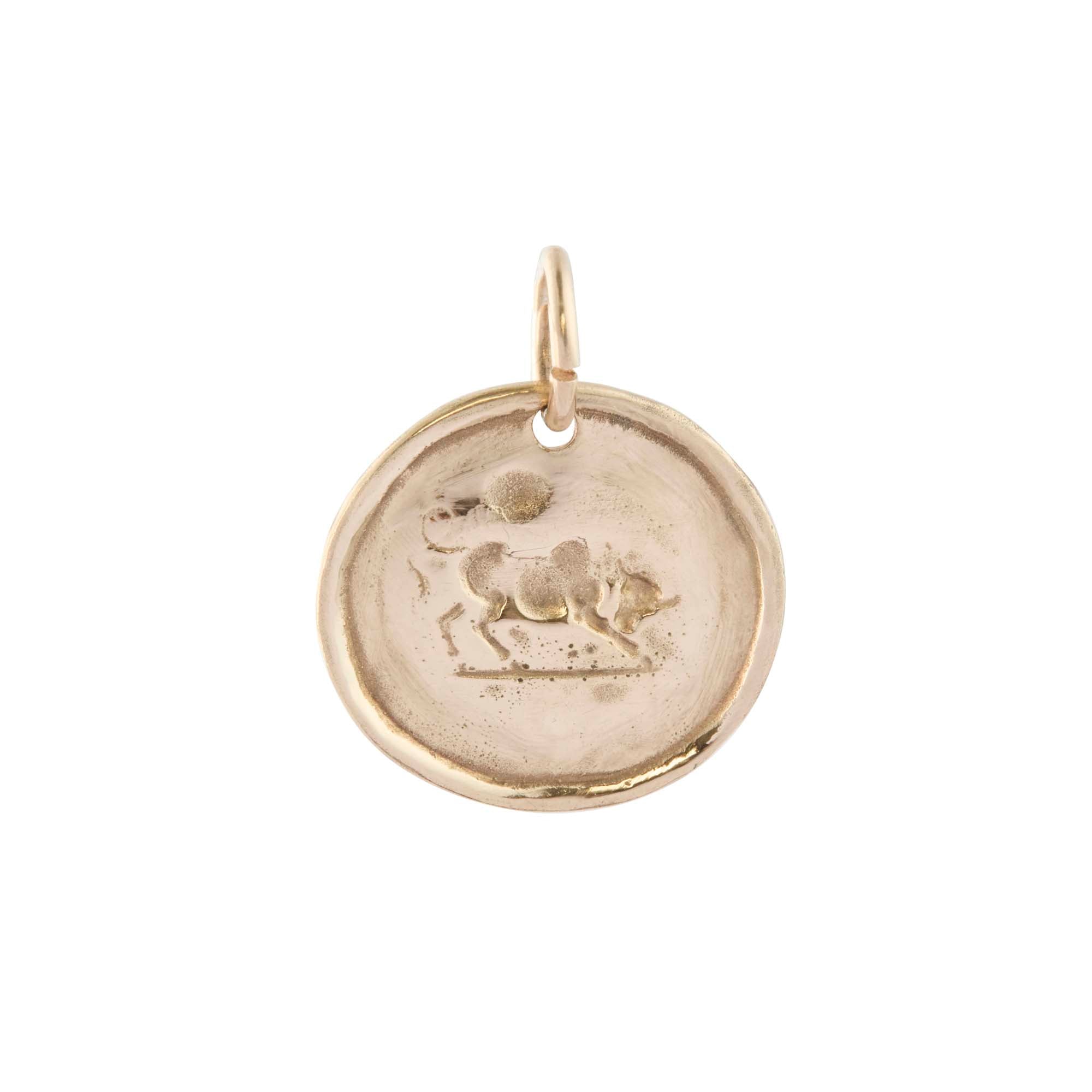 Bull Coin Pendant