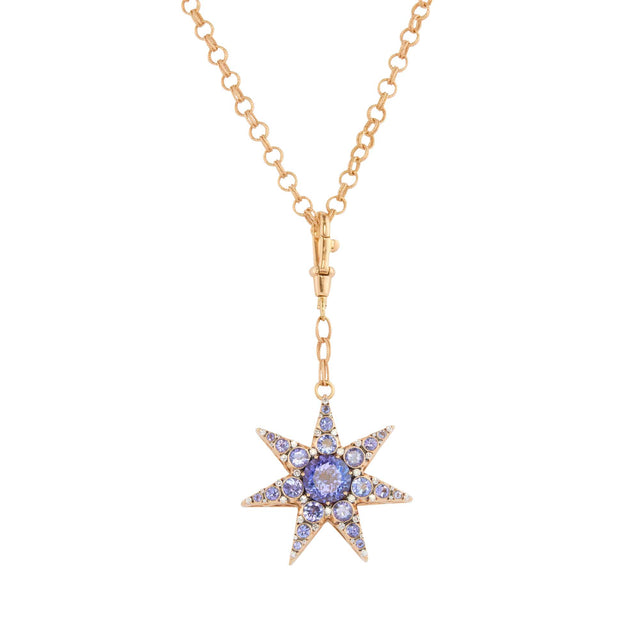 Tanzanite and Diamond Istanbul Mega Pendant