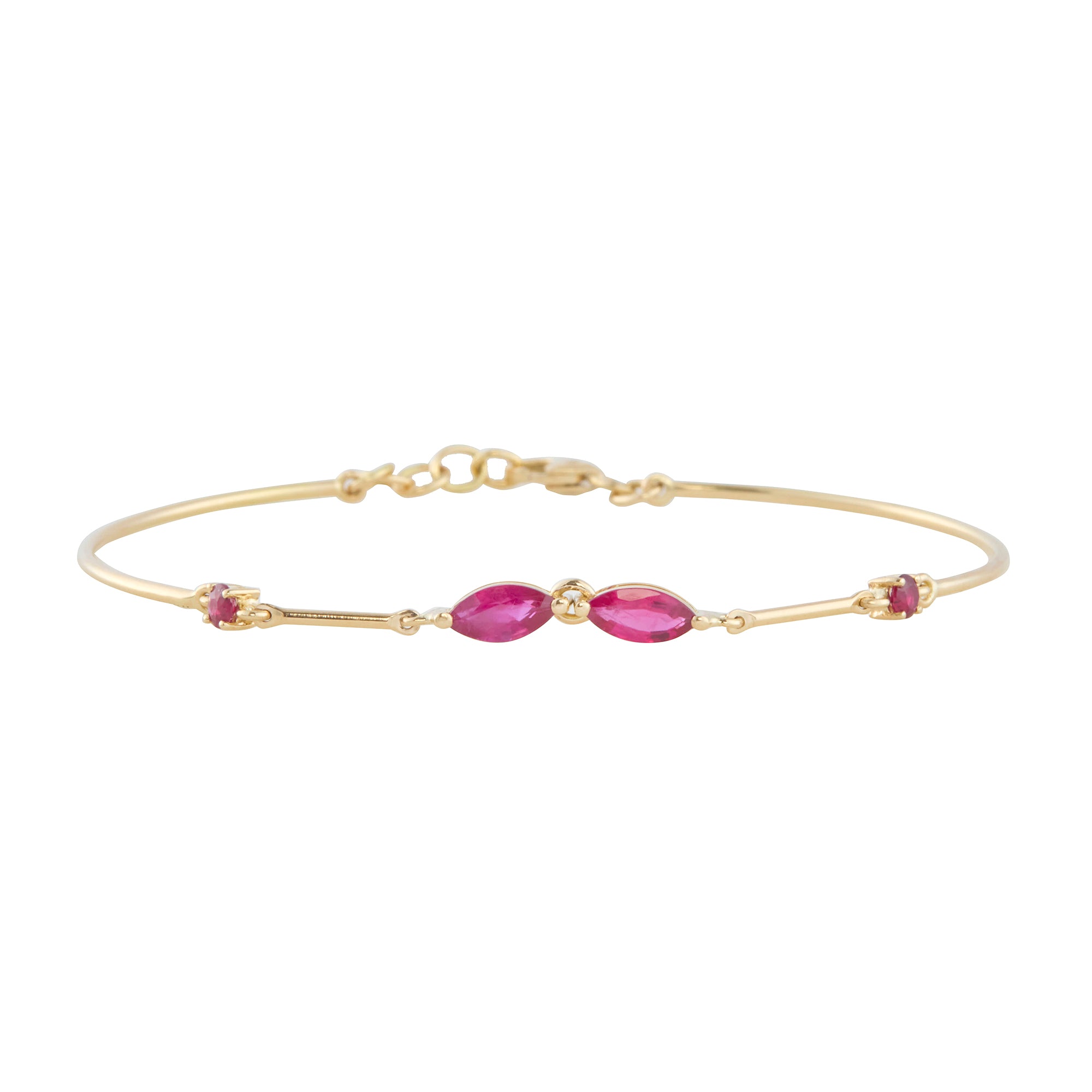 Ruby Duo Bracelet