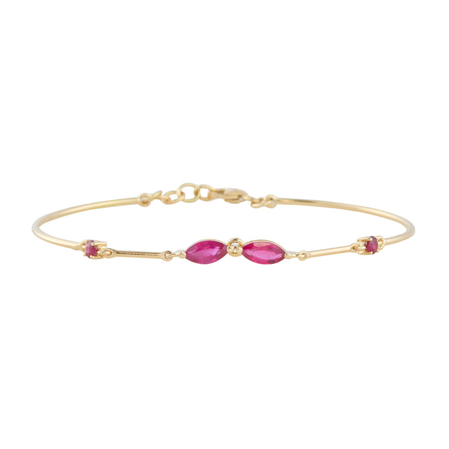 Ruby Duo Bracelet