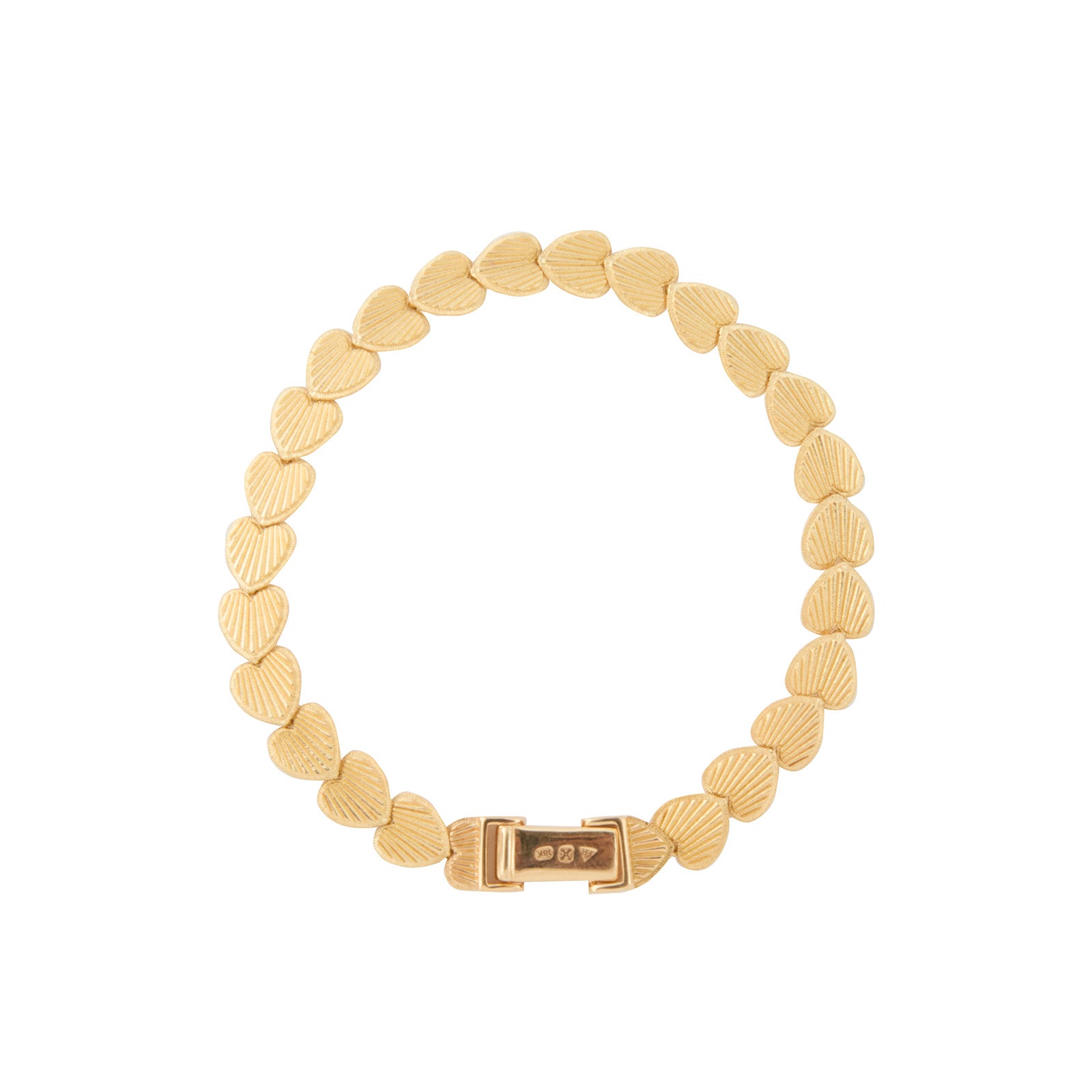 Heart Token Bracelet