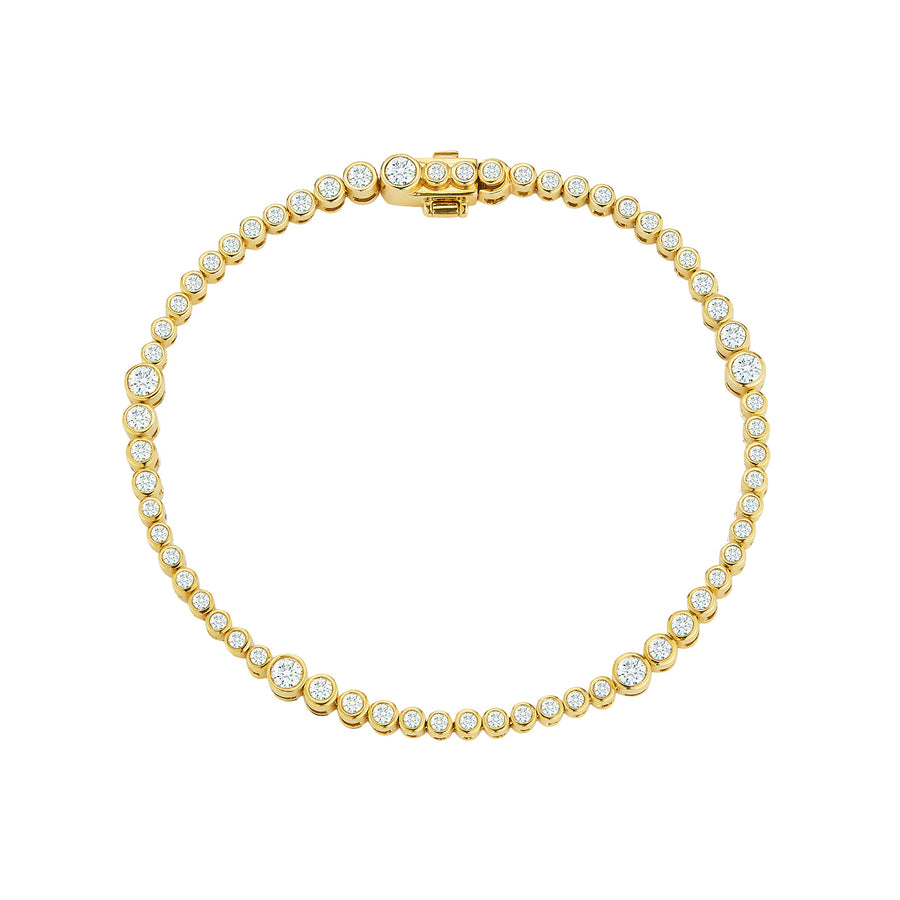 ONDYN Rainsun Tennis Bracelet - Bracelets - Broken English Jewelry front view