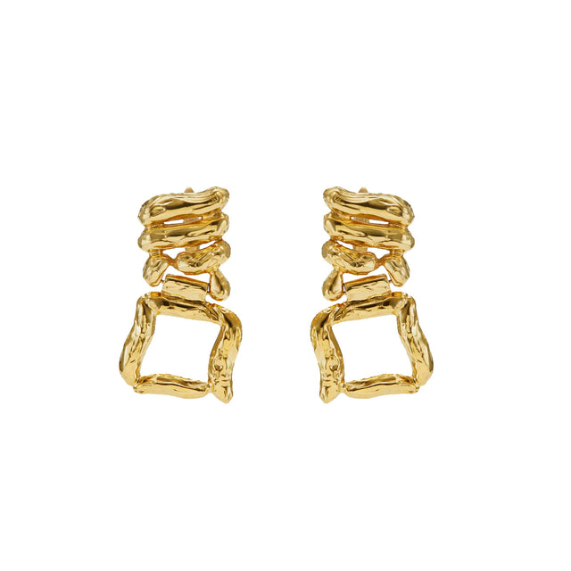 Patcharavipa Biscutt Cutter Earrings - Earrings - Broken English Jewelry