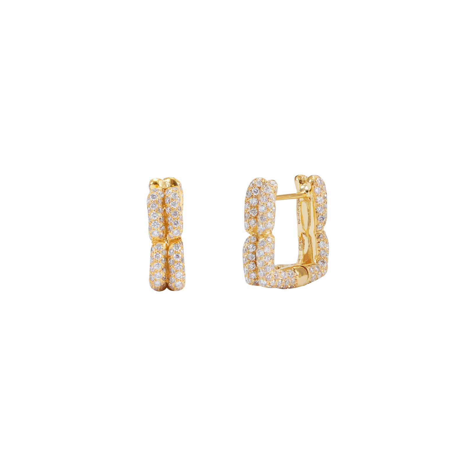 Patcharavipa Diamond Mirage II Earrings - Earrings - Broken English Jewelry