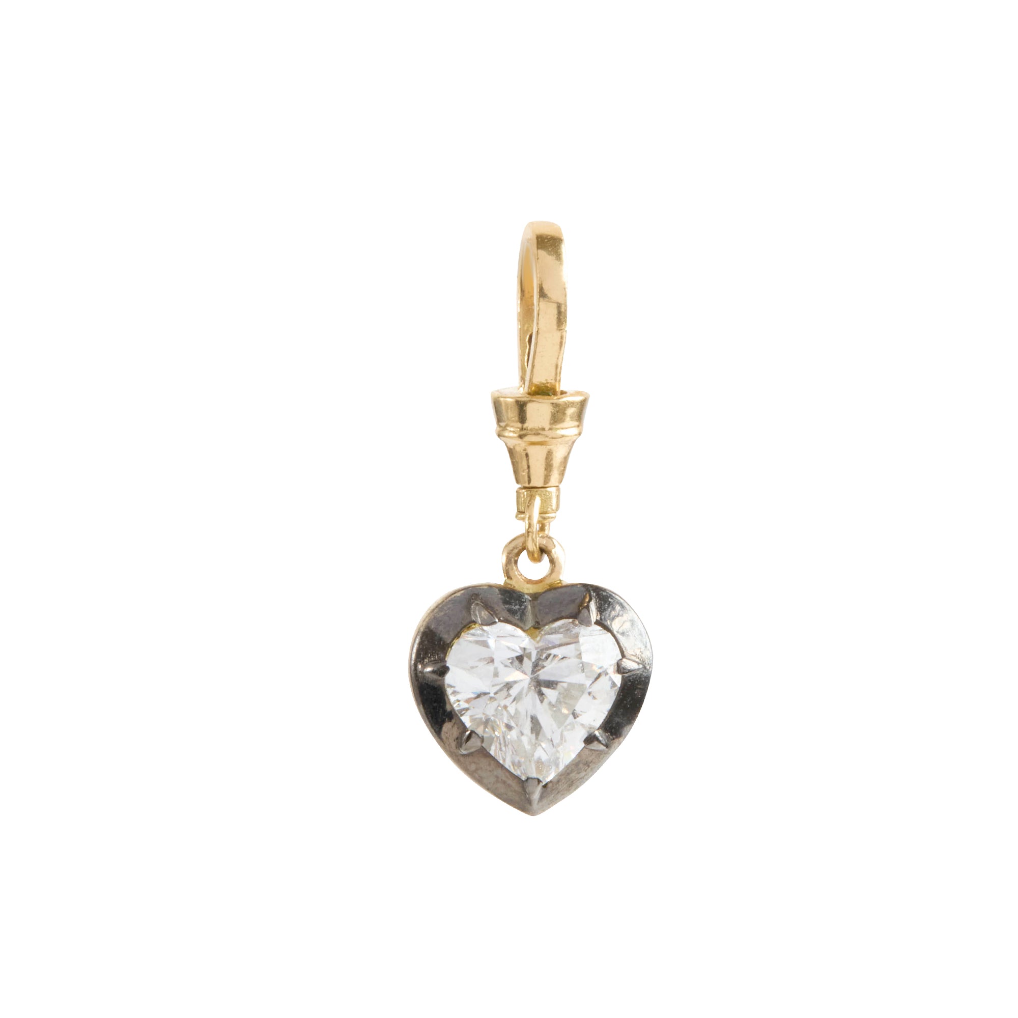 Diamond Heart Shaped Pendant