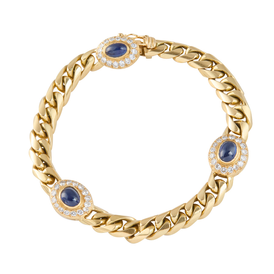 Sapphire and Diamond OJ Perrin Bracelet