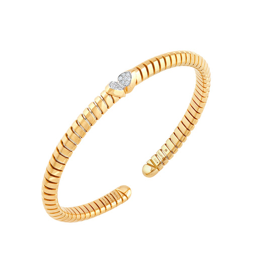 Pave Trisolina Bangle - Large - Main Img