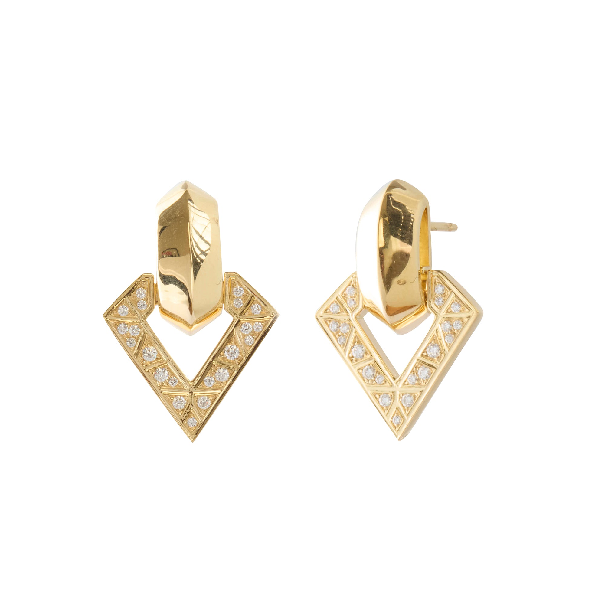 Brute Pendant Earrings