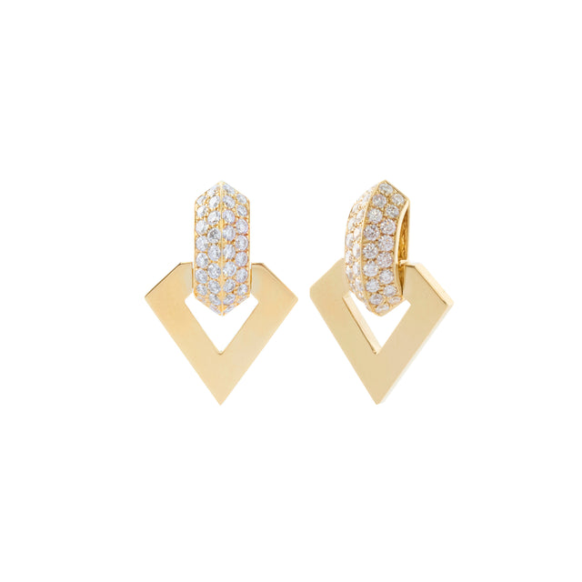 Pendant Brute Earrings