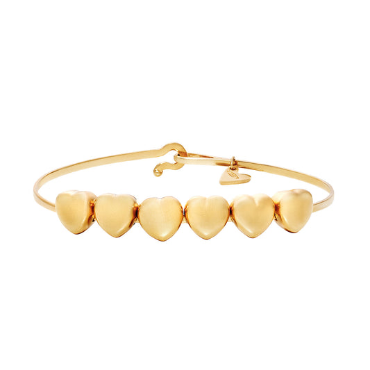 Six Heart Bracelet - Yellow Gold - Main Img