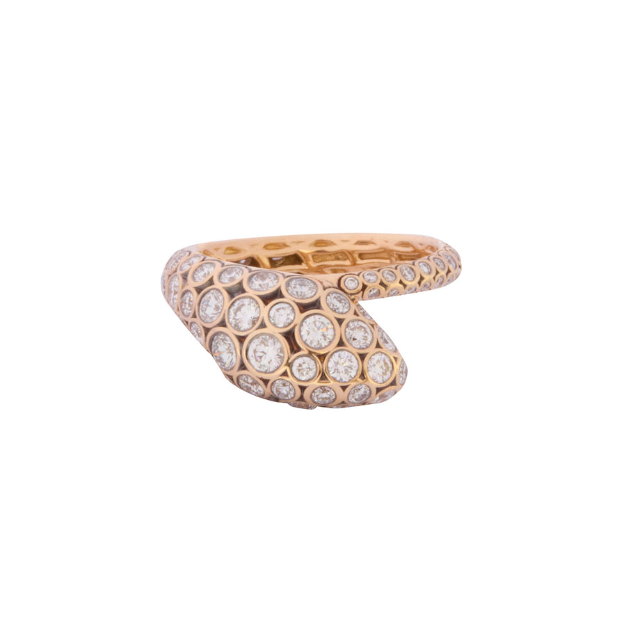 Selim Mouzannar Basilik Snake Diamond Ring - Small - Rings - Broken English Jewelry