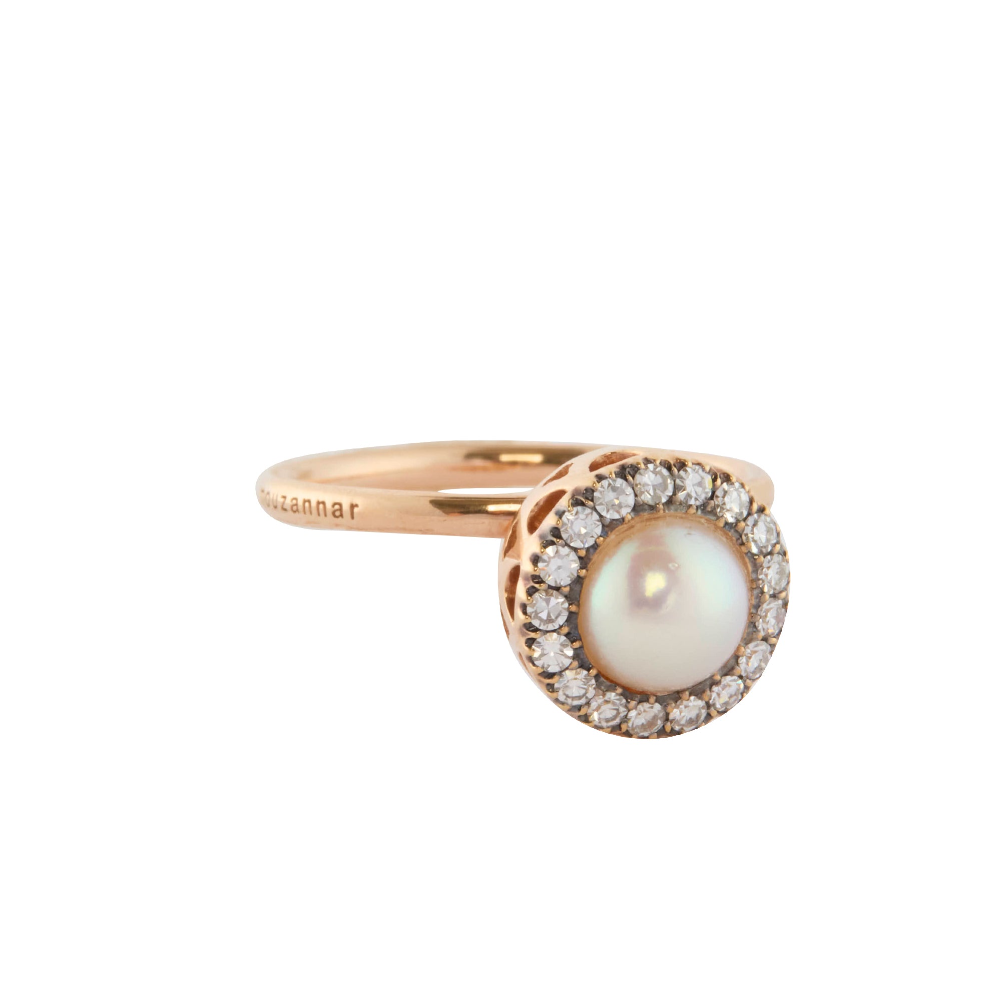 Selim Mouzannar - Pearl and Diamond Beirut Ring III