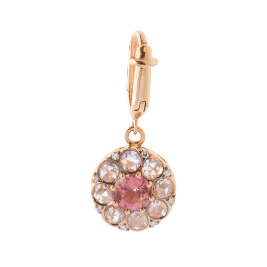 Beirut Charm - Pink Tourmaline & Diamond - Main Img