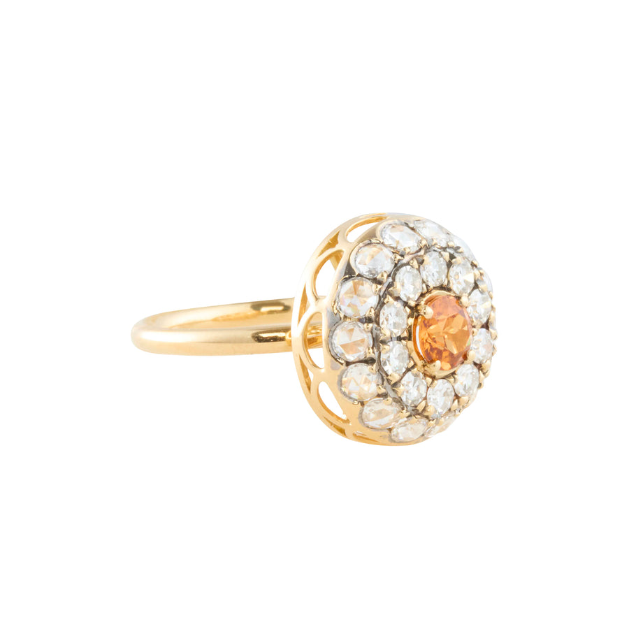Spessartine Garnet Beirut Ring