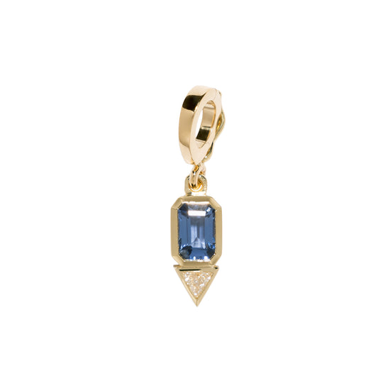 Sapphire Trillion Charm - Main Img