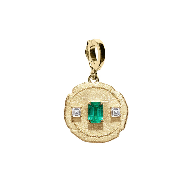 Trio Coin Charm