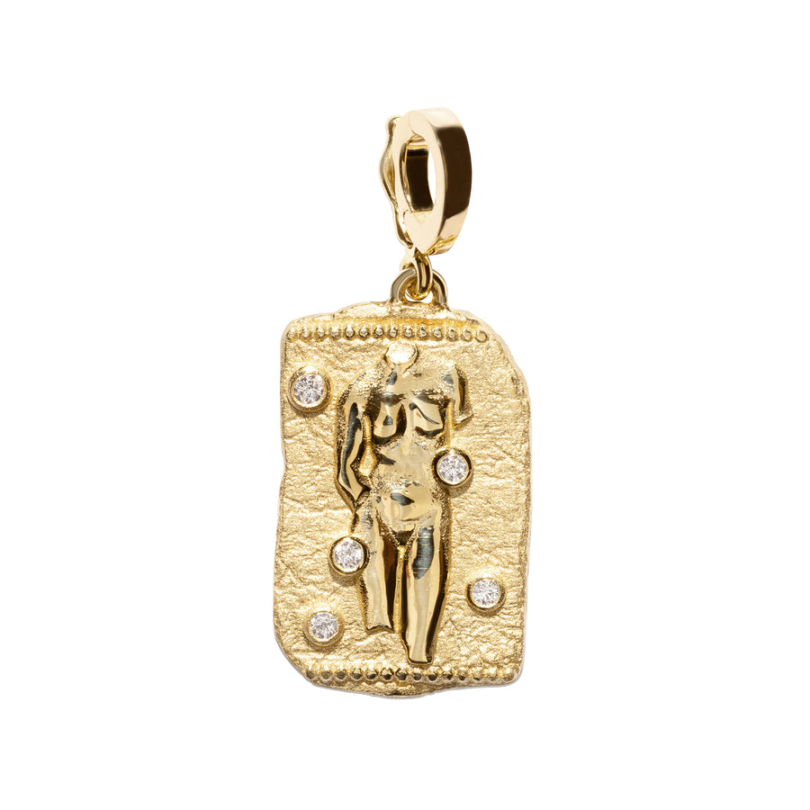 Large Diamond Divine Feminine Relic Coin