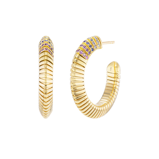 Tubogas Hoop Earrings