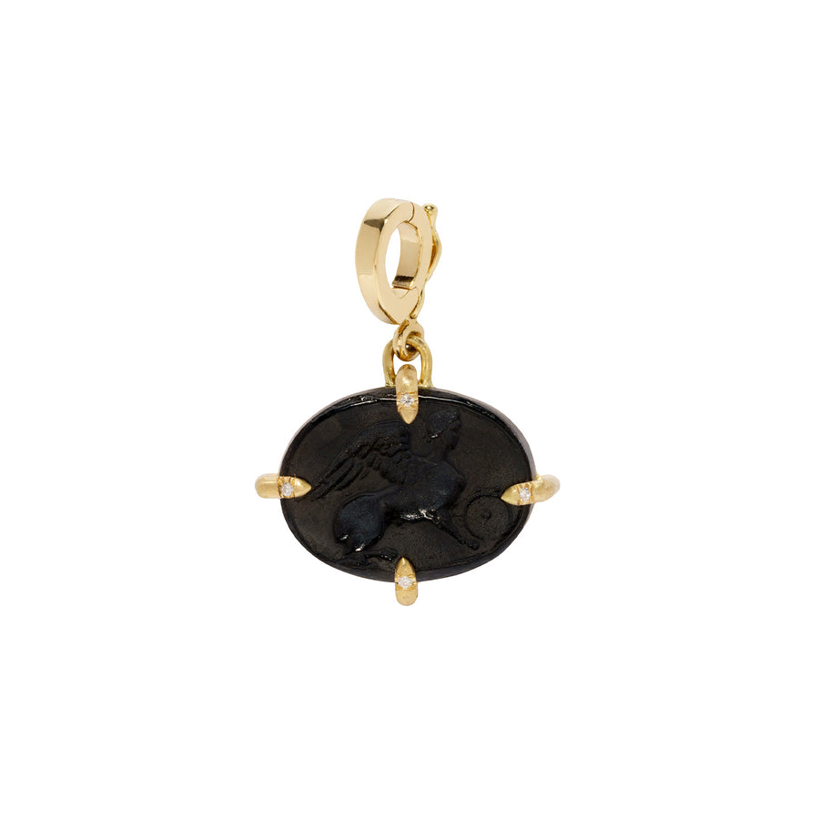 Azlee Sphinx Black Coin - Charms & Pendants - Broken English Jewelry
