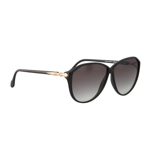 Vintage Silhouette Black Sunglasses - Main Img