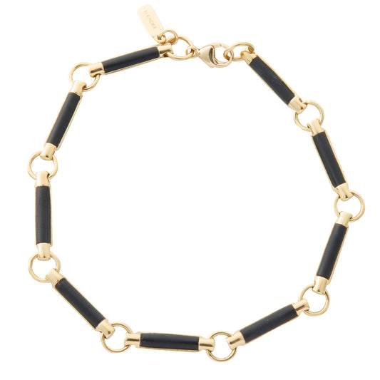 Chain Bracelet - Onyx Stone - Main Img