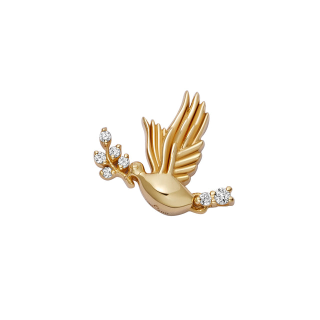 Diamond Dove Charm