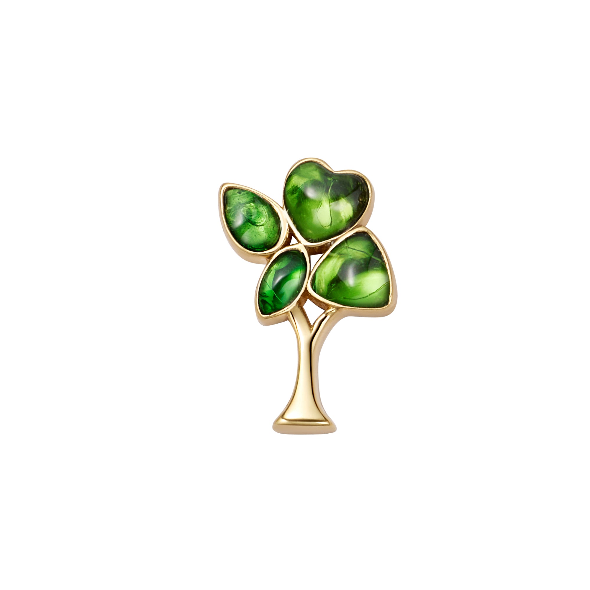 Tsavorite Family Tree Charm