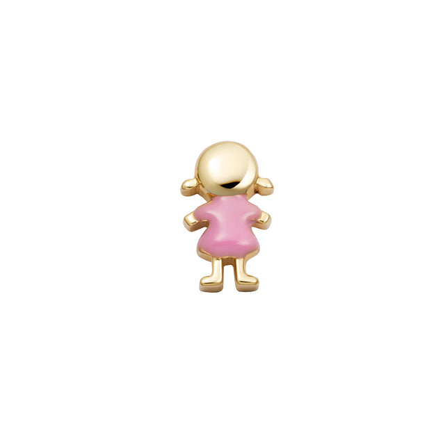 Enamel Girl Charm