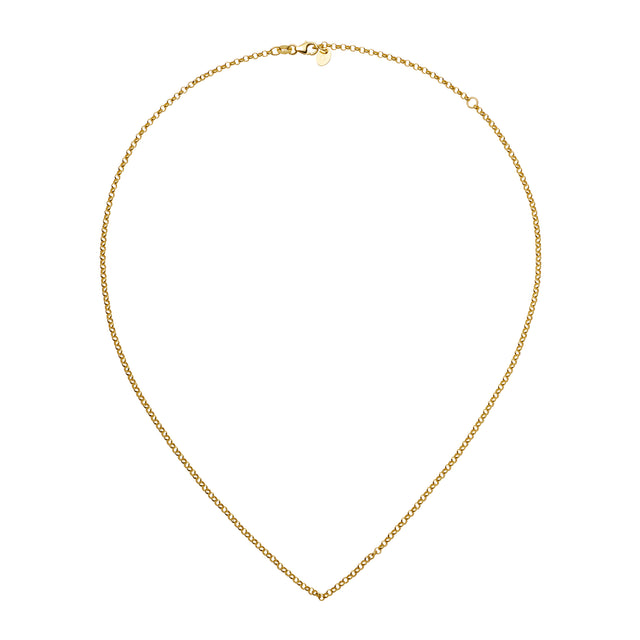 Fine Rolo Chain Necklace