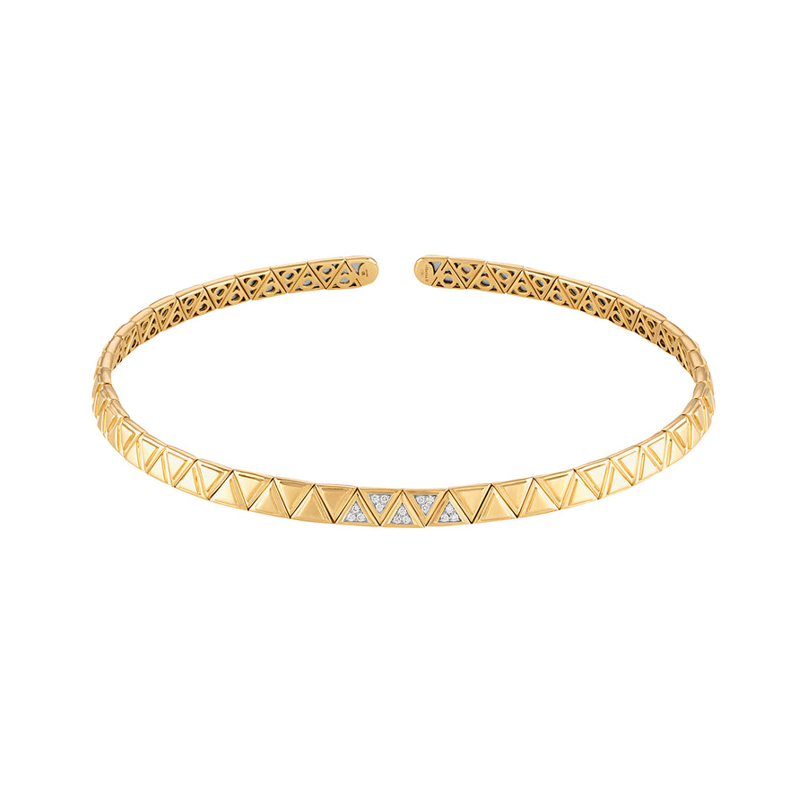 Pave Triangolini Choker - Small