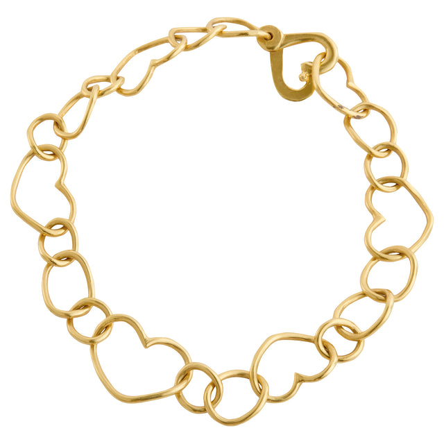 Heart Chain Bracelet