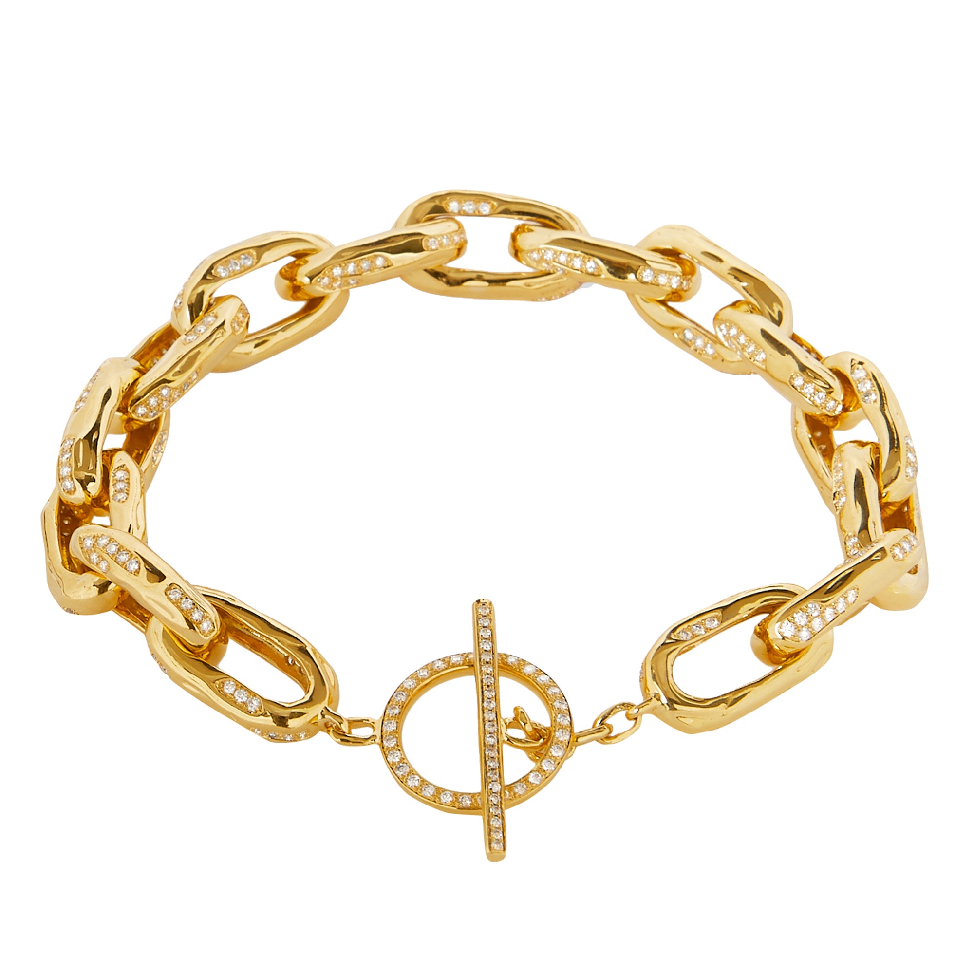 Patcharavipa - Medium Diamond Row 10 Bracelet