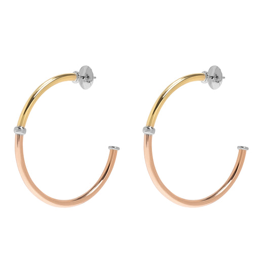 Wave Classic Hoop Earrings - Main Img