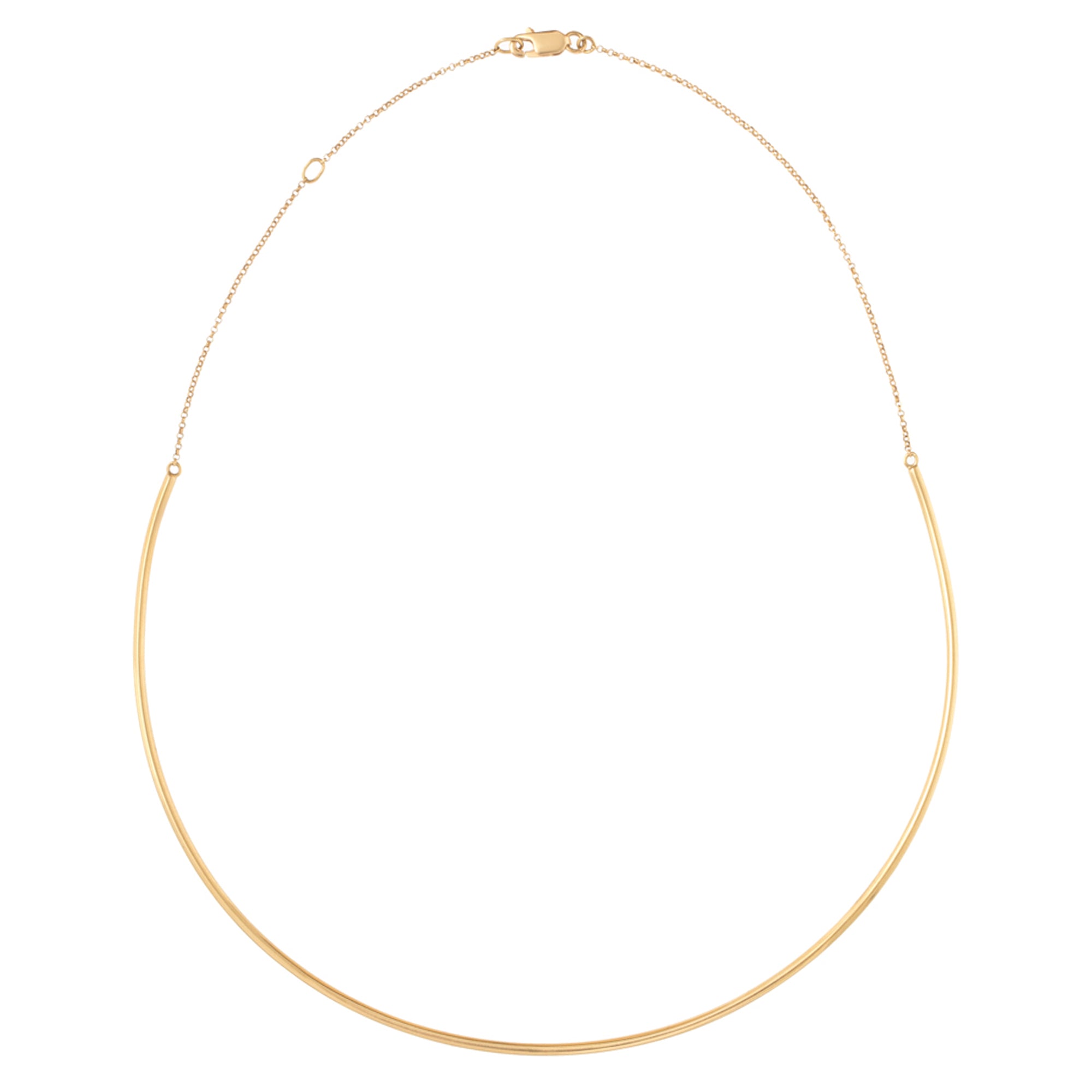 Rigid Choker Necklace