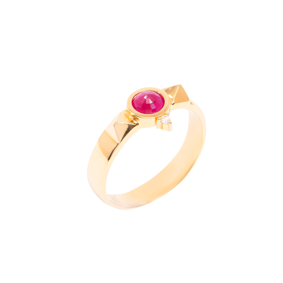 Ruby and Diamond Sienna Ring