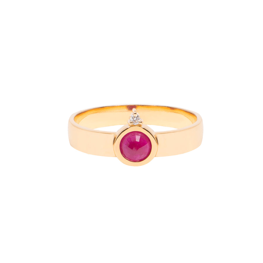 Ruby and Diamond Sienna Ring