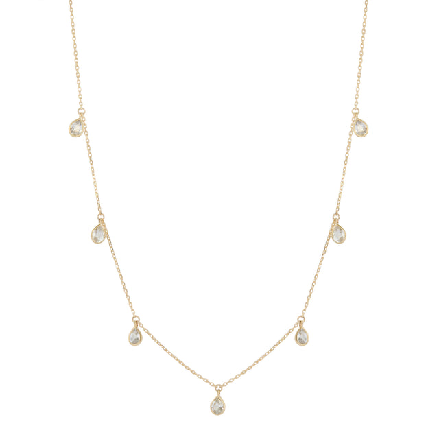 White Sapphire Palerme Necklace