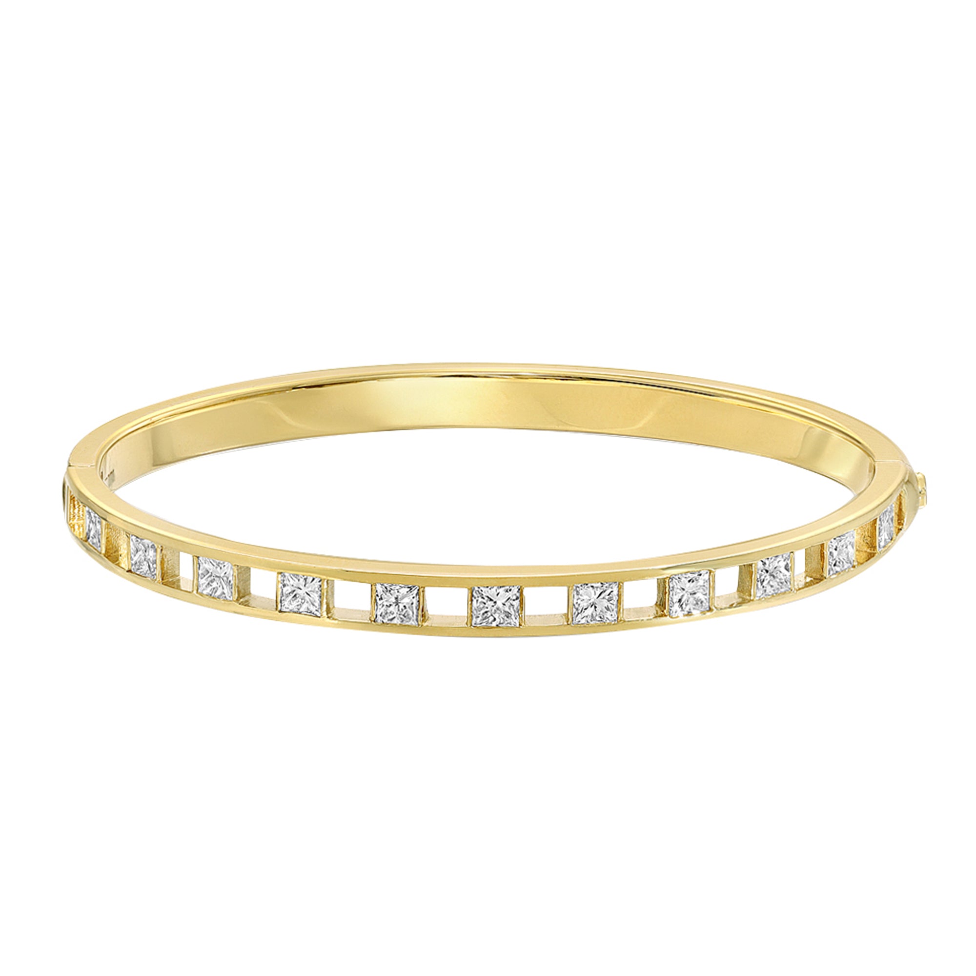 Princess Diamond Small Bangle