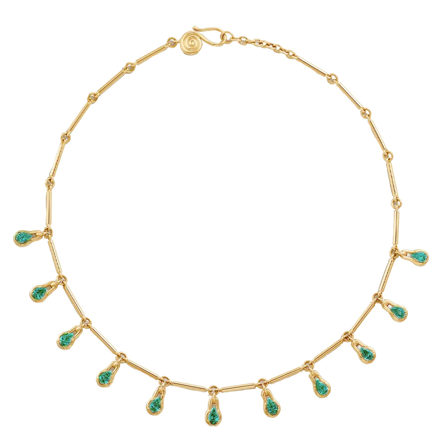 Emerald Drop Ethos Necklace